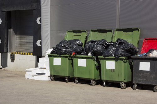 Recycling facility in Brentwood in operation